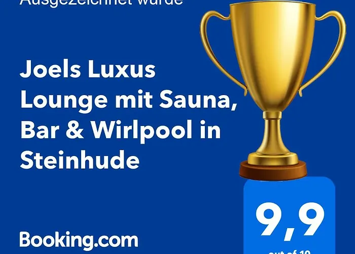 Joels Luxus Lounge Mit Sauna, Bar & Wirlpool In * Штайнхуде